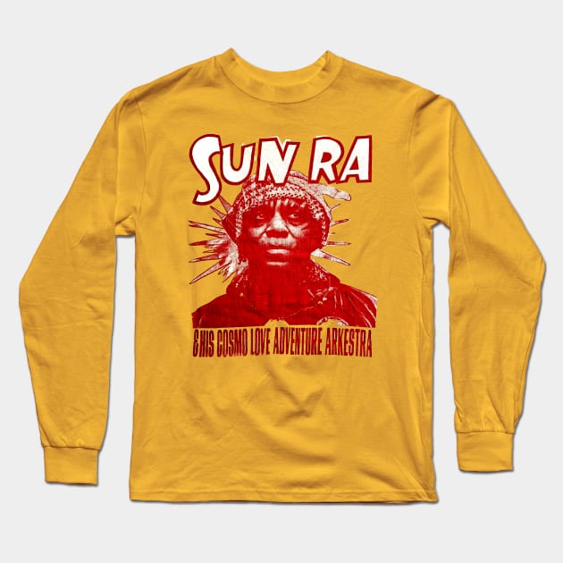 Sun Ra Long Sleeve T-Shirt by SPINADELIC